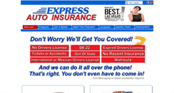Desktop Screenshot of goexpressautoinsurance.com